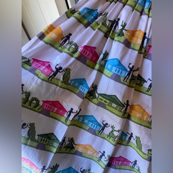 Edward Scissorhands Swing Skirt - Picture 2 of 8